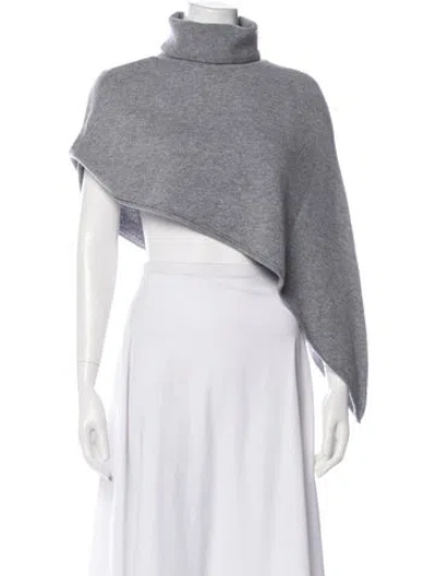 Pre-owned Helsa Wool Turtleneck Sweater W/ Tags In Gray
