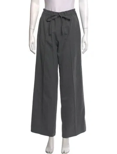 Pre-owned Helsa Wool Wide Leg Pants W/ Tags In Grey
