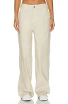 Helsa Workwear Oversized Pant In Taupe