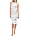 Helsi Alex Floral Sequin Cocktail Sheath Dress