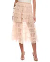 Helsi Brady Midi Skirt In Beige