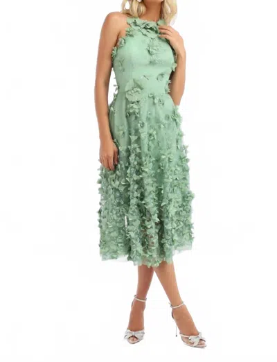 HELSI CAMILLA MIDI DRESS IN SAGE