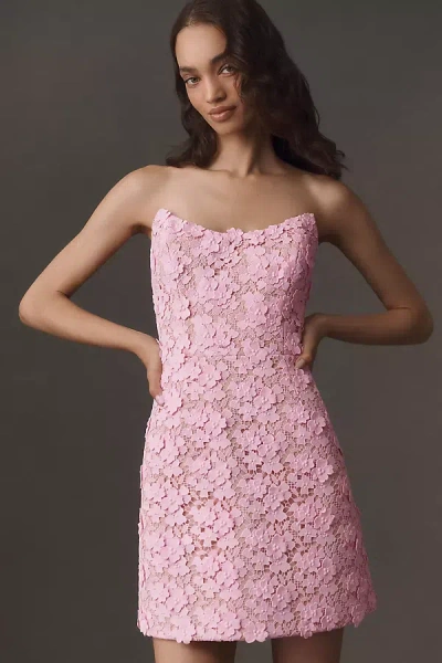 Helsi Delaney 3d Mini Dress In Pink