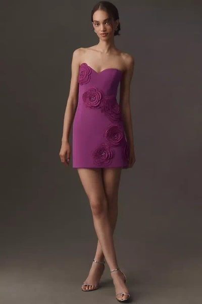 Helsi Gia 3d Mini Dress In Purple