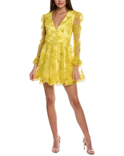 Helsi Lily Lace A-line Dress In Yellow
