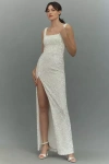 Helsi Marilyn Sequin Gown In White