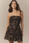 Helsi Marisa Strapless Mini Dress In Black