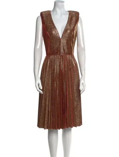 Pre-owned Helsi Patterned Knee-length Dress