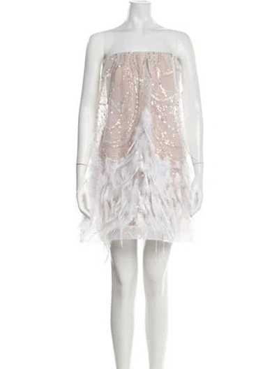 Pre-owned Helsi Patterned Mini Dress In Multicolor