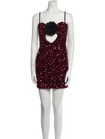 Pre-owned Helsi Square Neckline Mini Dress W/ Tags In Pink