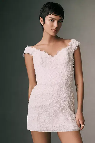 Helsi X Anthropologie Weddings Kylie Mini Dress In Gray