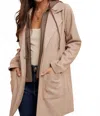 Hem & Thread Around The Corner Jacket In Brown In Brown