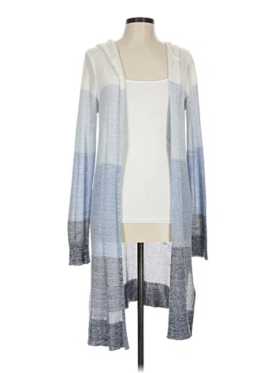 Pre-owned Hem & Thread Cardigan Sweater In Blue