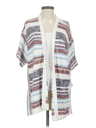 Pre-owned Hem & Thread Cardigan Sweater In Blue