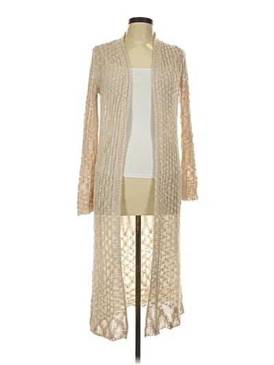 Pre-owned Hem & Thread Cardigan Sweater In Brown