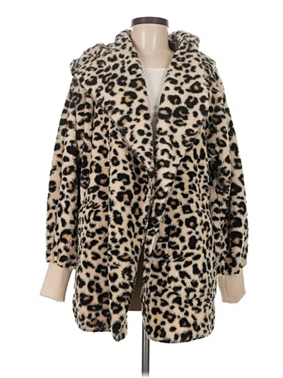 Pre-owned Hem & Thread Cardigan Sweater In Brown