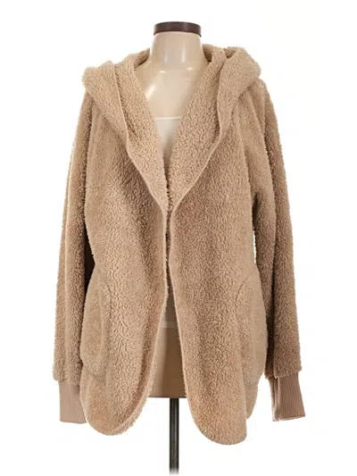 Pre-owned Hem & Thread Cardigan Sweater In Brown