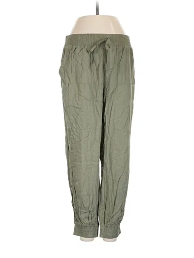 Pre-owned Hem & Thread Cargo Pants In Green