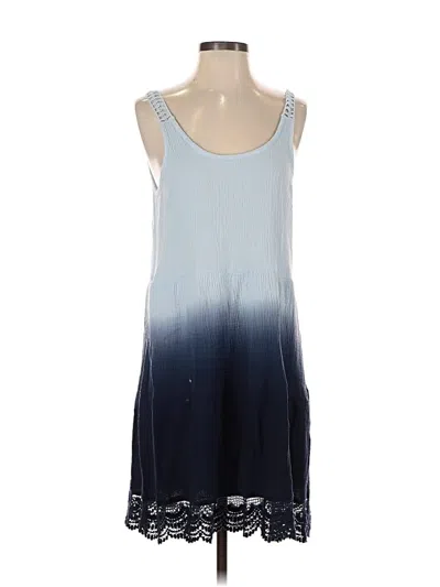 Pre-owned Hem & Thread Casual Dress In Blue