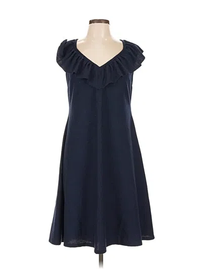 Pre-owned Hem & Thread Casual Dress In Blue