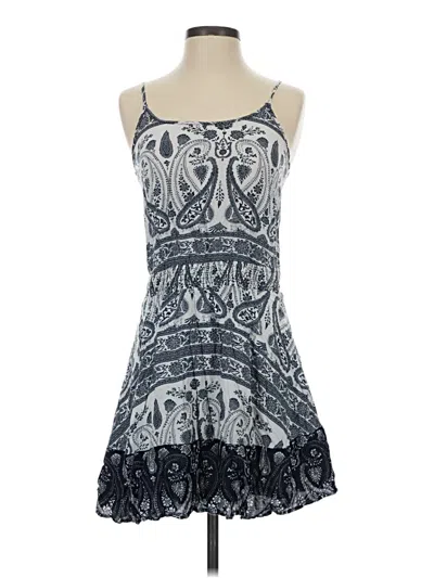 Pre-owned Hem & Thread Casual Dress In Blue