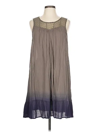 Pre-owned Hem & Thread Casual Dress In Gray
