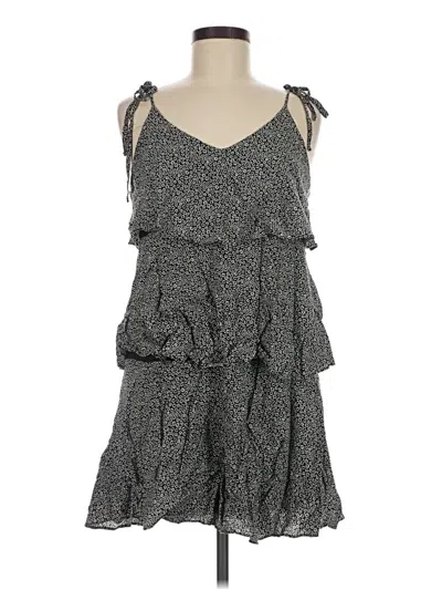 Pre-owned Hem & Thread Casual Dress In Gray