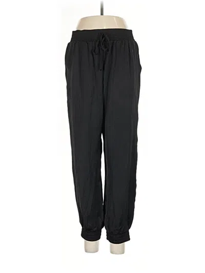 Pre-owned Hem & Thread Casual Pants In Black