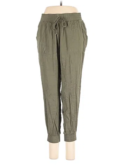 Pre-owned Hem & Thread Casual Pants In Green