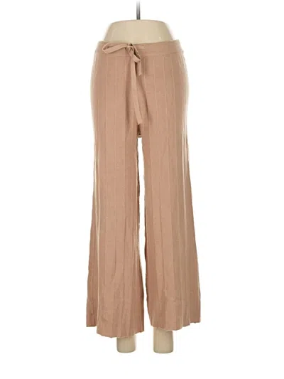 Pre-owned Hem & Thread Casual Pants In Tan