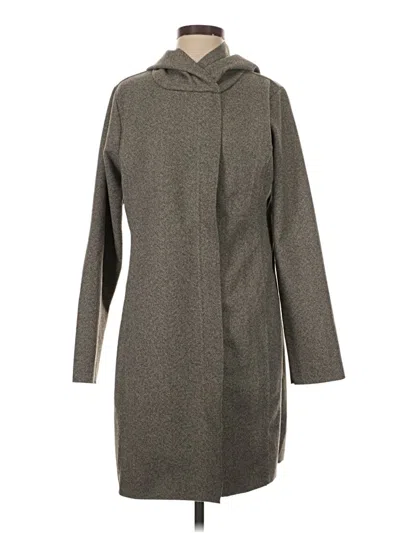 Pre-owned Hem & Thread Coat In Gray