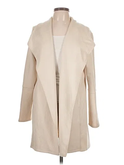 Pre-owned Hem & Thread Coat In Ivory
