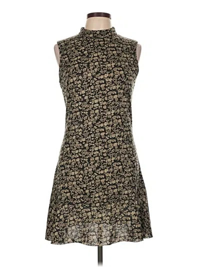 Pre-owned Hem & Thread Cocktail Dress In Gold