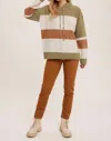 Hem & Thread Emerson Sweater In Multi In Multi
