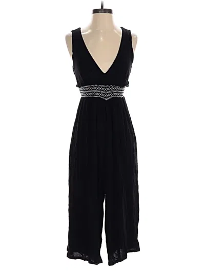 Pre-owned Hem & Thread Jumpsuit In Black