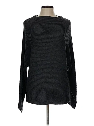 Pre-owned Hem & Thread Pullover Sweater In Black
