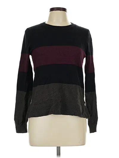 Pre-owned Hem & Thread Pullover Sweater In Black