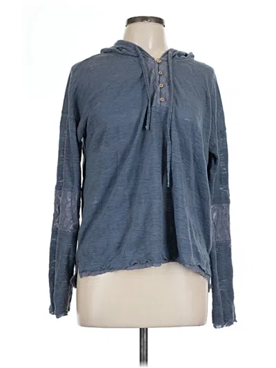 Pre-owned Hem & Thread Pullover Sweater In Blue