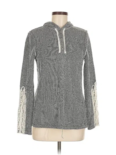 Pre-owned Hem & Thread Pullover Sweater In Gray