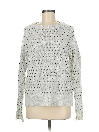 Pre-owned Hem & Thread Pullover Sweater In Gray