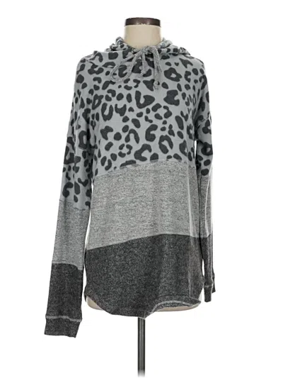 Pre-owned Hem & Thread Pullover Sweater In Gray