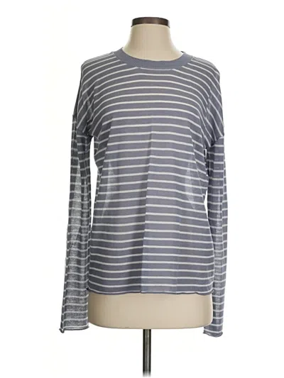 Pre-owned Hem & Thread Pullover Sweater In Gray