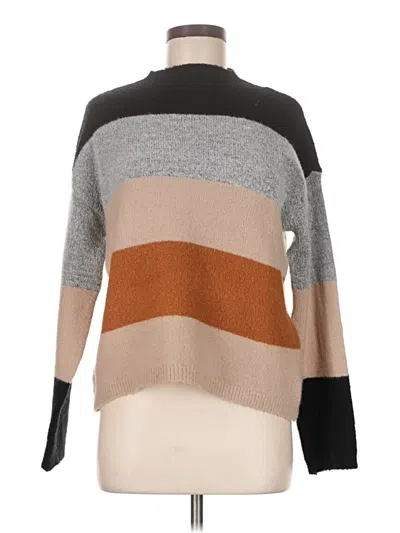 Pre-owned Hem & Thread Pullover Sweater In Gray