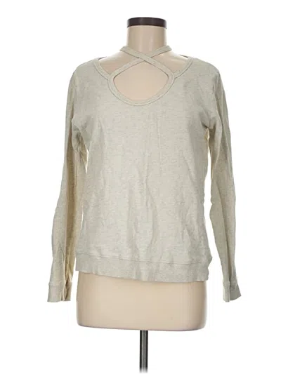 Pre-owned Hem & Thread Pullover Sweater In Gray