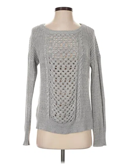 Pre-owned Hem & Thread Pullover Sweater In Gray
