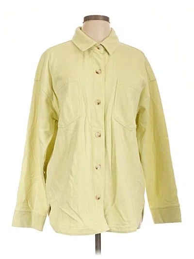Pre-owned Hem & Thread Raincoat In Yellow
