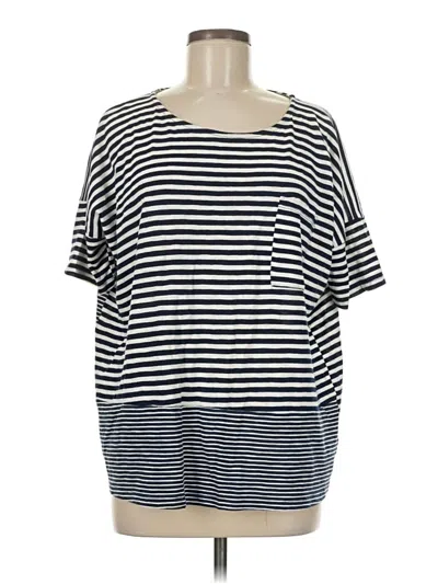 Pre-owned Hem & Thread Short Sleeve T-shirt In Blue