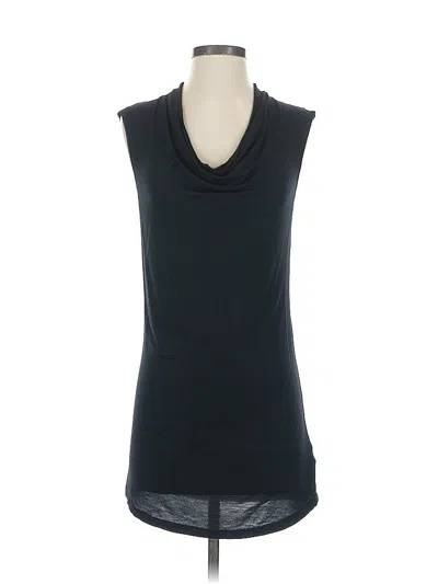 Pre-owned Hem & Thread Sleeveless Top Black Cowl Neck Tops