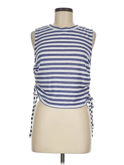 Pre-owned Hem & Thread Sleeveless T-shirt In Blue