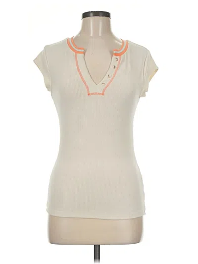 Pre-owned Hem & Thread Sleeveless T-shirt In Ivory